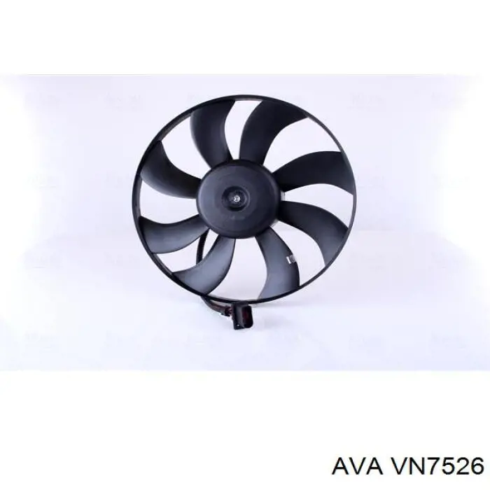 VN7526 AVA ventilador (rodete +motor refrigeración del motor con electromotor completo)