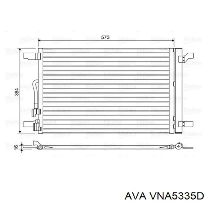 Comprar VNA5335D AVA Condensador de aire acondicionado