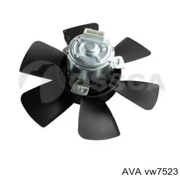 Ventilador (rodete +motor) refrigeración del motor con electromotor completo Volkswagen Passat 3A5, 351, 315