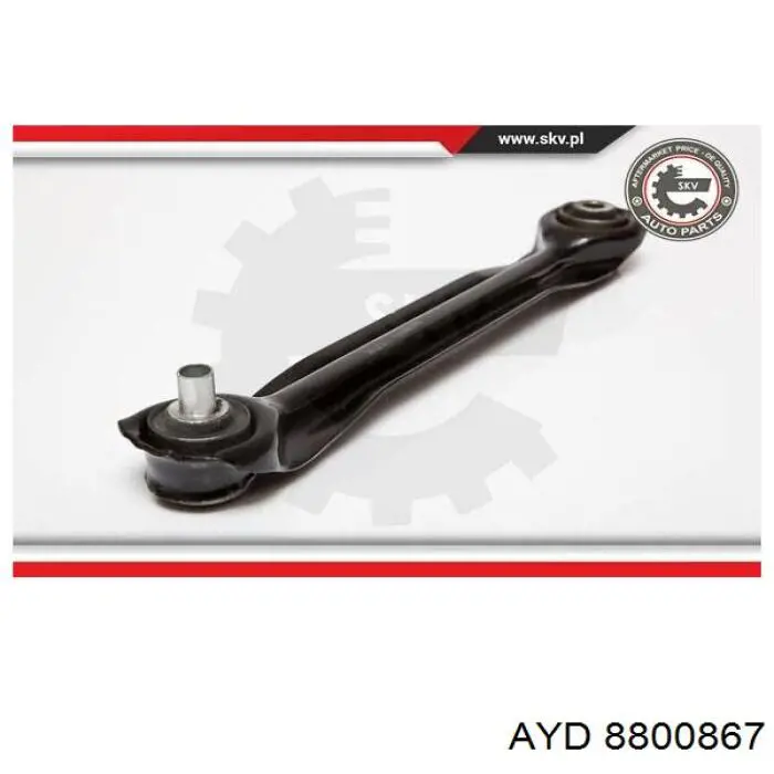 Brazo superior de suspensión trasera izquierdo/derecho AYD 8800867