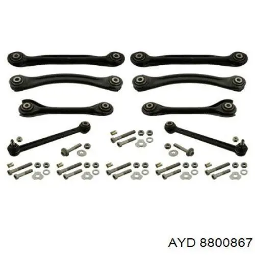 Brazo superior de suspensión trasera izquierdo/derecho AYD 8800867 precio, desde 28,05 EUR