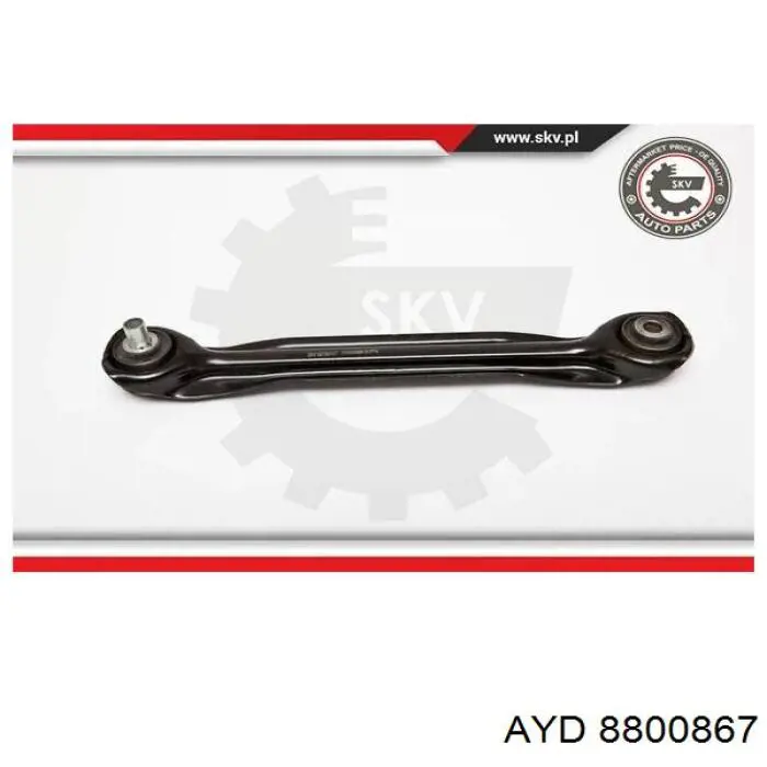 Brazo superior de suspensión trasera izquierdo/derecho 8800867 AYD