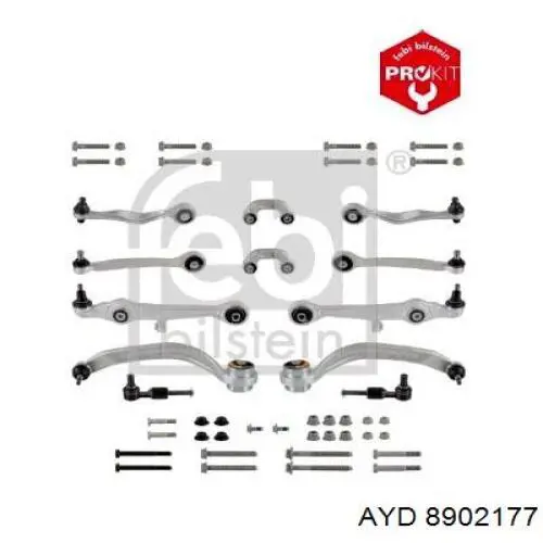 Kit de brazo de suspensión delantera AYD 8902177 precio, desde 285,74 EUR