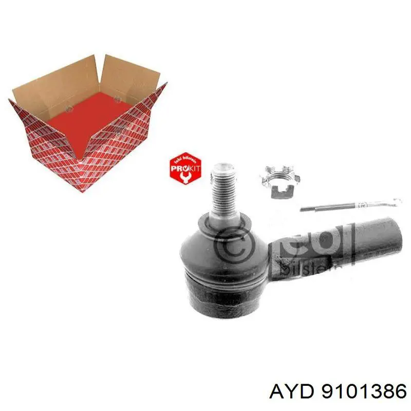 Rótula barra de acoplamiento exterior Toyota Corolla E8