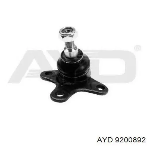 Rótula de suspensión inferior izquierda 6Q0407365D VAG