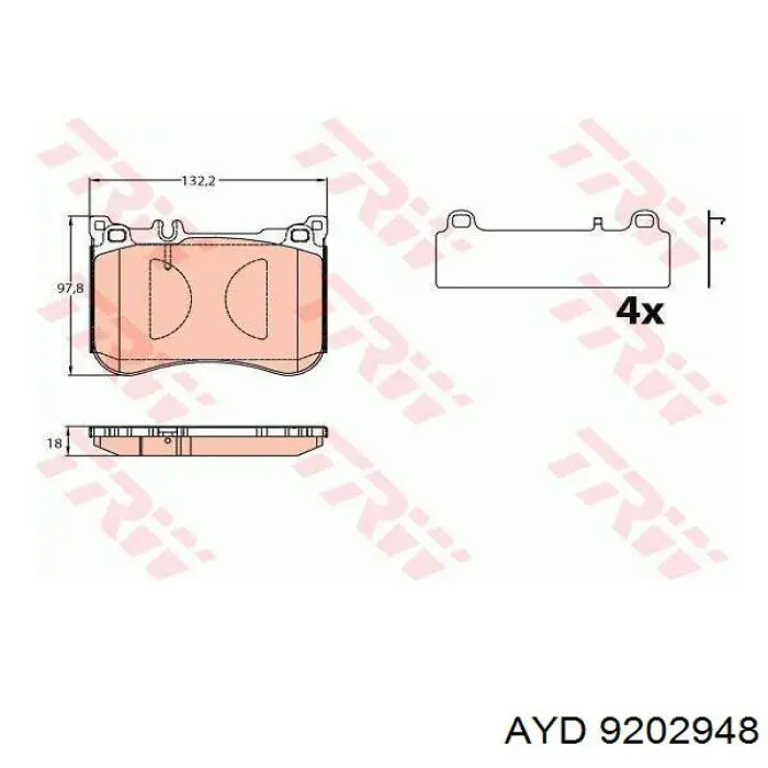 Rodamiento superior AYD 9202948