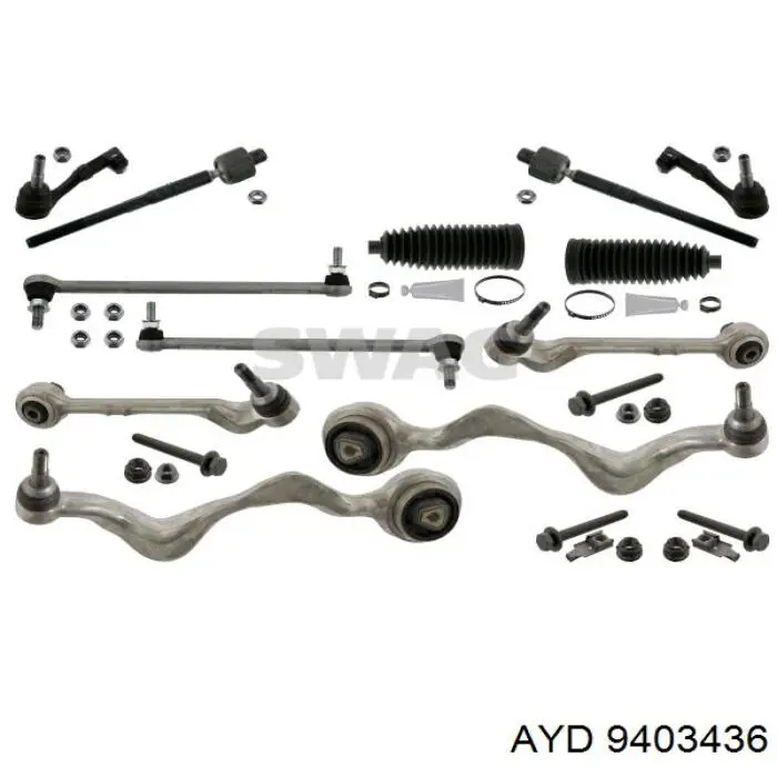 Brazo inferior derecho de la suspensión delantera 6763700R BMW