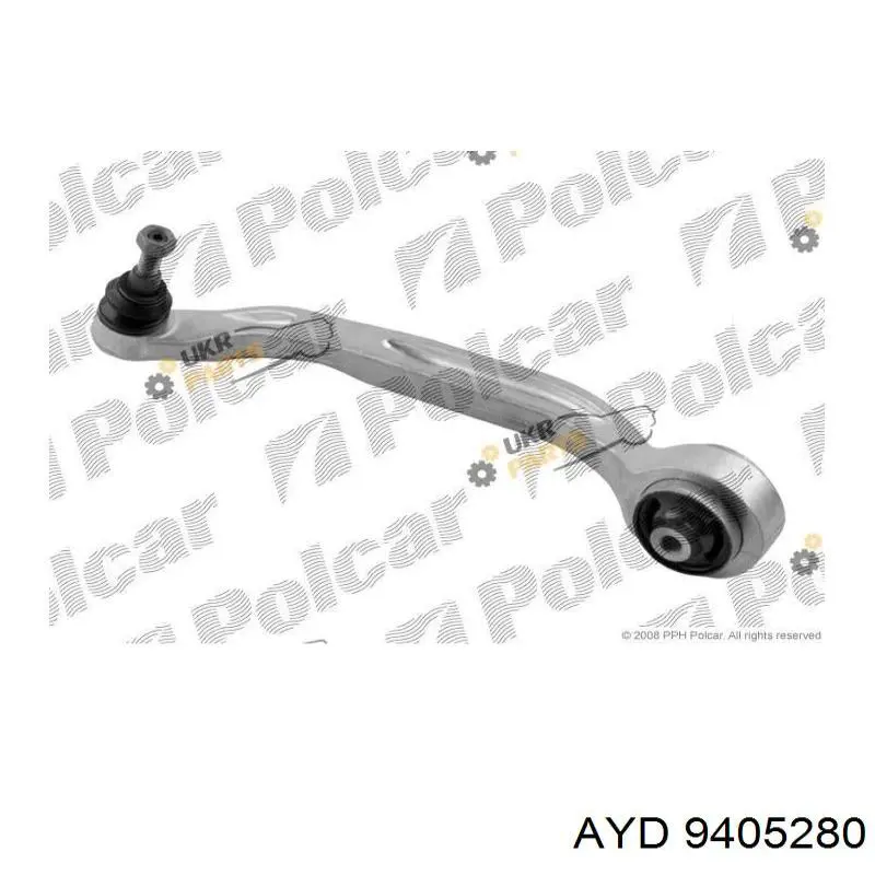 Brazo inferior derecho de la suspensión delantera AYD 9405280