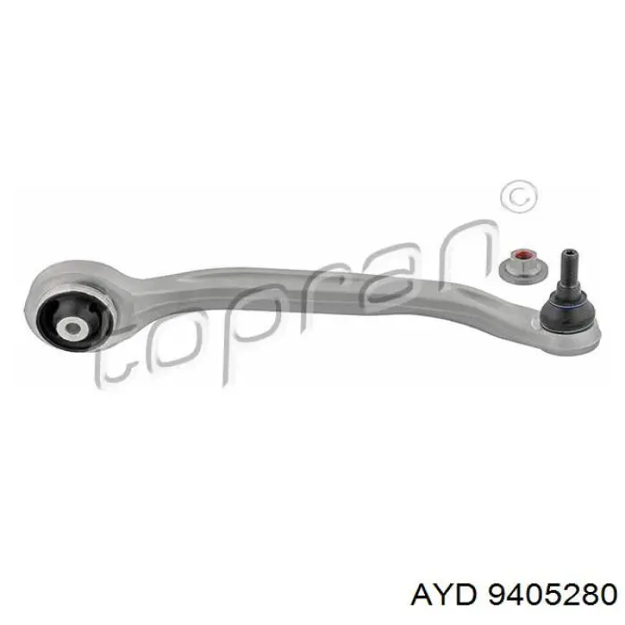 Brazo inferior derecho de la suspensión delantera 9405280 AYD