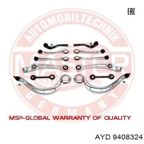 Brazo inferior izquierdo de la suspensión delantera VAG 8K0407693K precio, desde 69,70 EUR