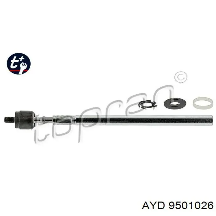 Barra de acoplamiento 38120000 Peugeot/Citroen