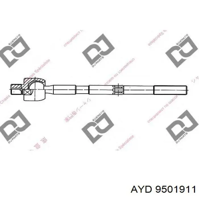 MR403872 Mitsubishi Barra de direccion coche