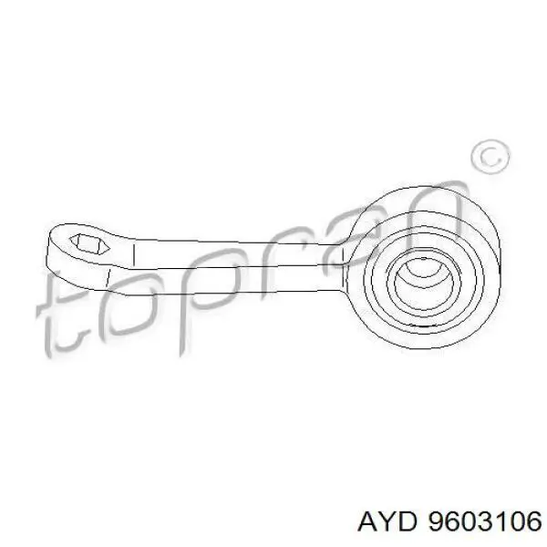 9603106 AYD barra estabilizadora delantera derecha
