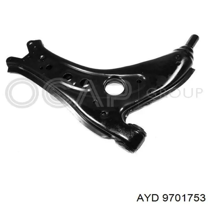 Brazo inferior derecho de la suspensión delantera 20054521 DYS