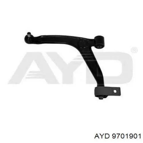 Brazo inferior izquierdo de la suspensión delantera Peugeot/Citroen E455019