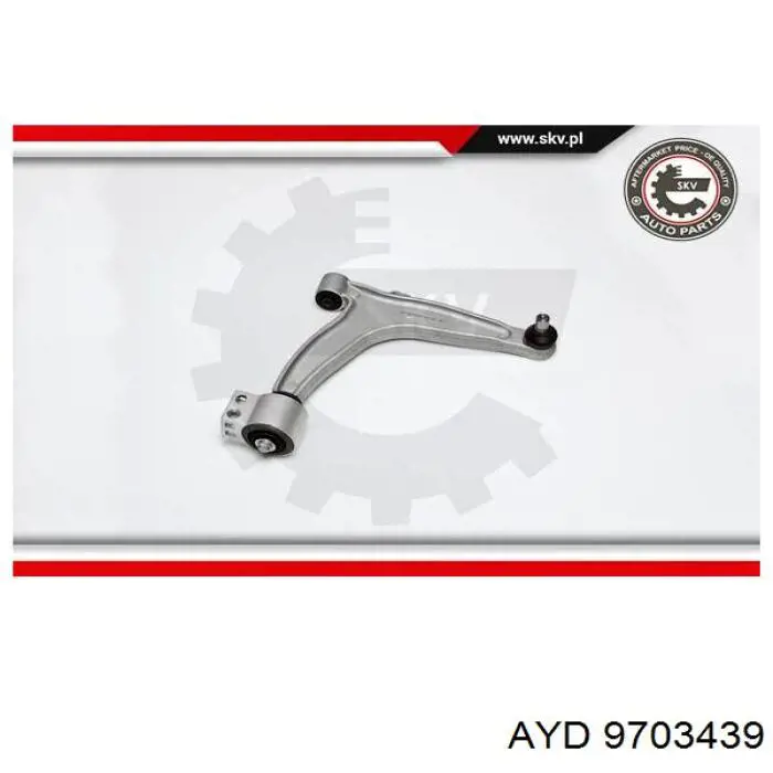 20004911 DYS Brazo inferior derecho de la suspensión delantera