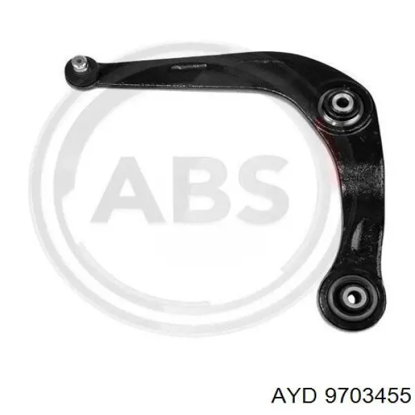 Brazo inferior izquierdo de la suspensión delantera 20008482 DYS