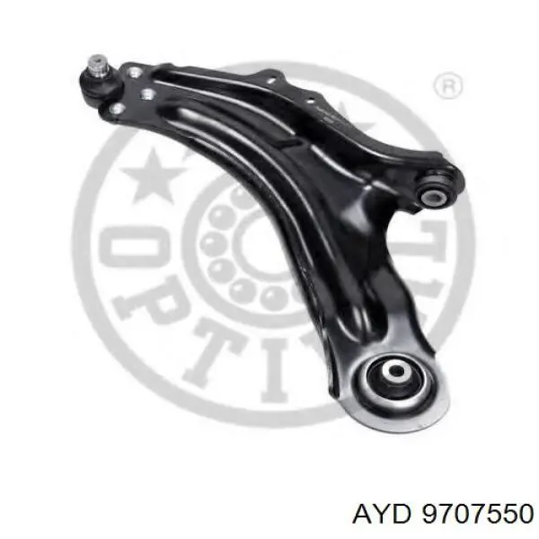 Brazo inferior izquierdo de la suspensión delantera Mercedes 8200586561
