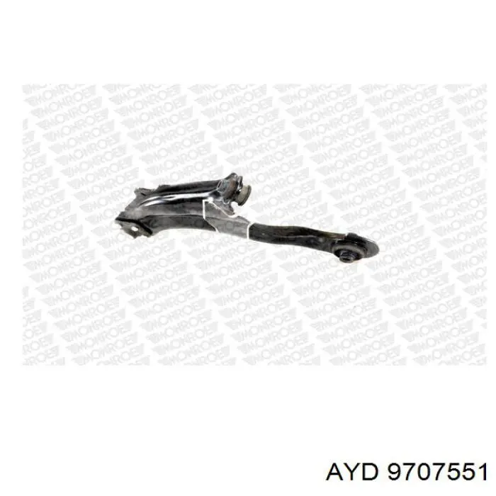 Brazo inferior derecho de la suspensión delantera Renault (RVI) 8660005381