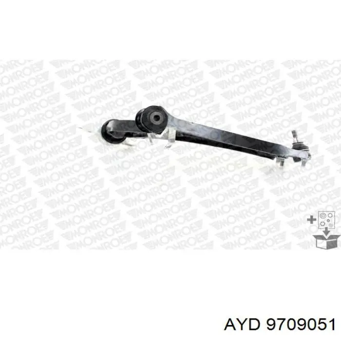 9709051 AYD Brazo inferior izquierdo de la suspensión delantera