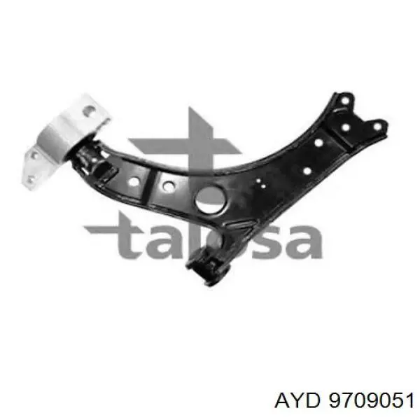 Brazo inferior izquierdo de la suspensión delantera 9709051 AYD