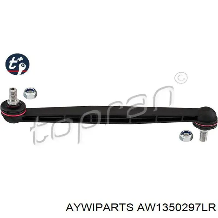 AW1350297LR Aywiparts soporte de barra estabilizadora delantera