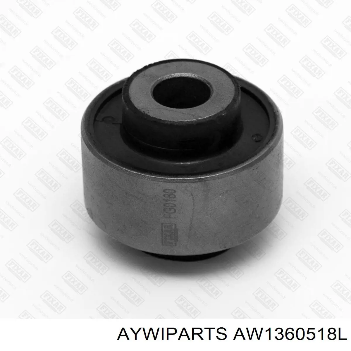 AW1360518L Aywiparts barra oscilante, suspensión de ruedas delantera, inferior izquierda