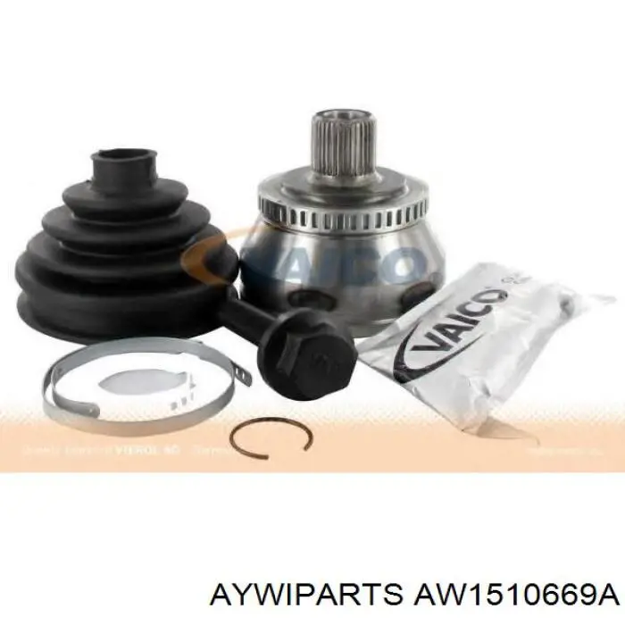 AW1510669A Aywiparts junta homocinética exterior delantera