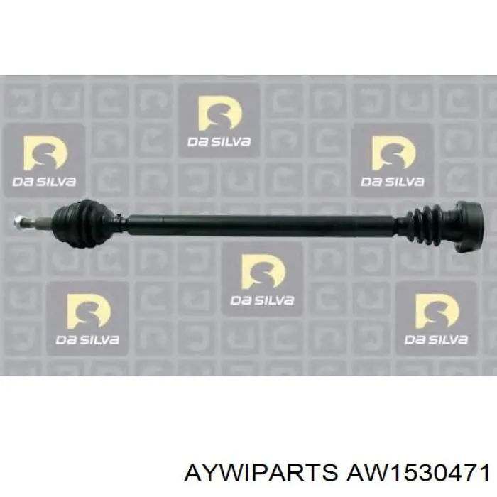 AW1530471 Aywiparts árbol de transmisión delantero derecho