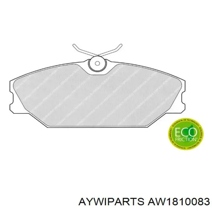 Pastillas de freno delanteras Renault Laguna 1 B56, 556
