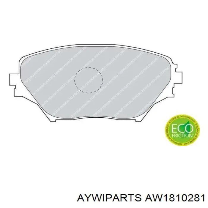 Pastillas de freno delanteras Toyota RAV4 2 XA2