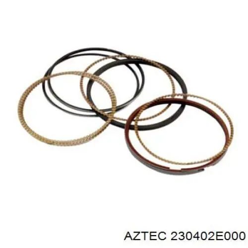 Juego de anillos de pistón, motor, STD 42057STD TPR