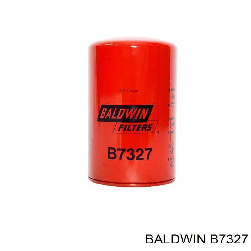 B7327 Baldwin filtro de aceite