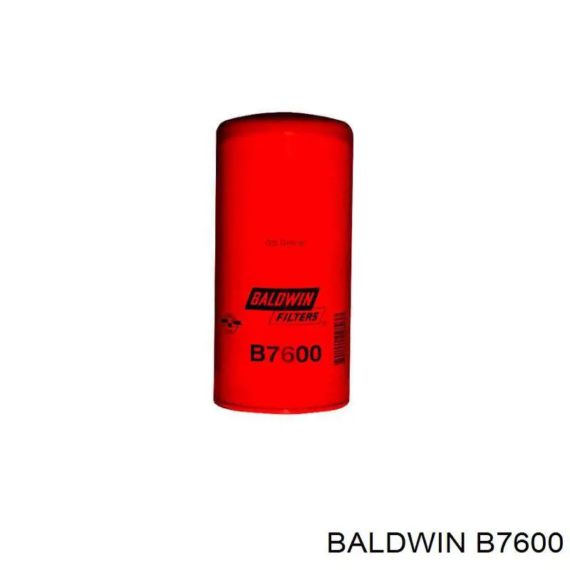 B7600 Baldwin filtro de aceite