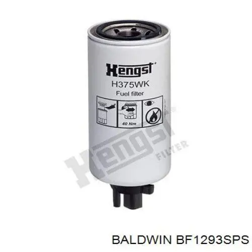 BF1293-SPS Baldwin filtro combustible