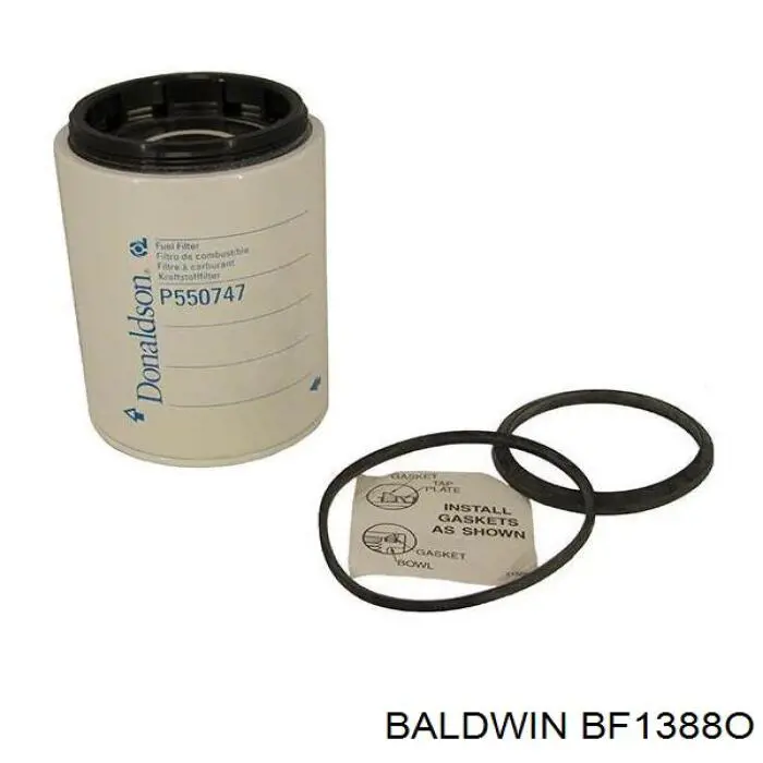 BF1388O Baldwin Filtro de gasolina
