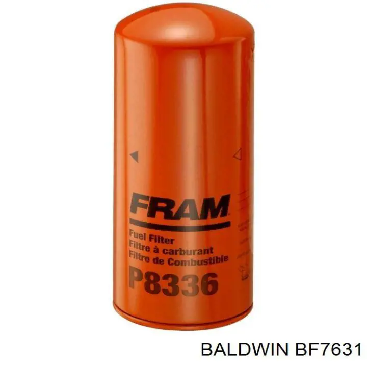 BF7631 Baldwin filtro combustible