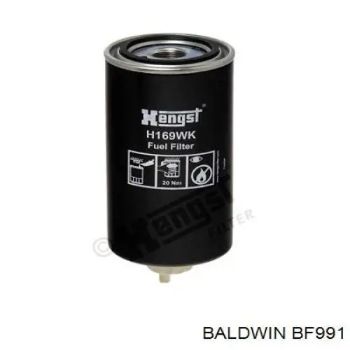 BF991 Baldwin filtro combustible