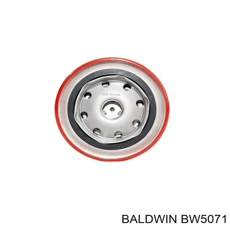 BW5071 Baldwin filtro del refrigerante