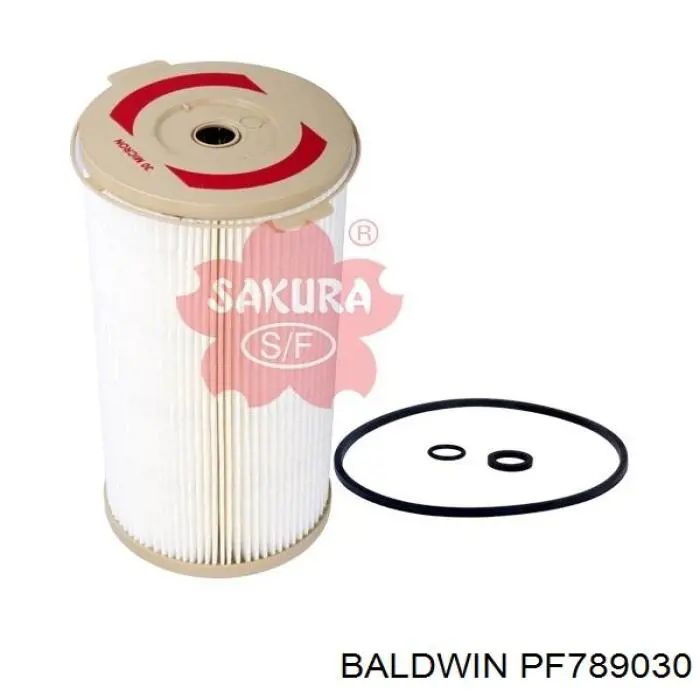 PF7890-30 Baldwin filtro combustible