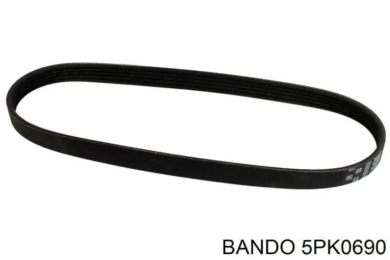 Correa de alternador 5PK0690 Bando