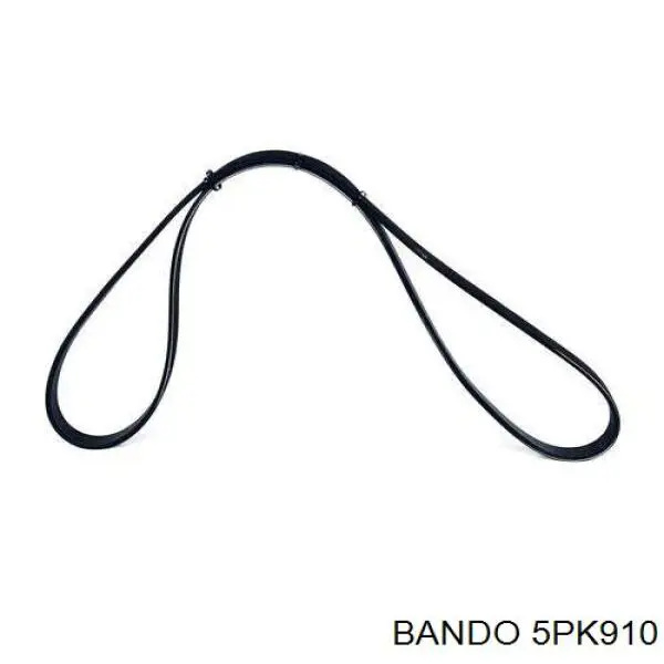 5PK910 Bando correa trapezoidal