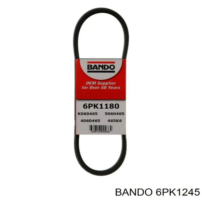 Correa de transmisión trapezoidal Bando 6PK1245 precio, desde 16,64 EUR