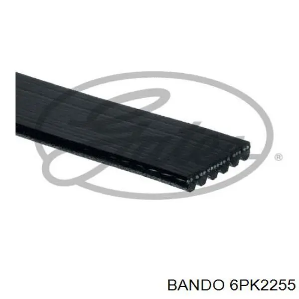 6PK2255 Bando Correa poly v
