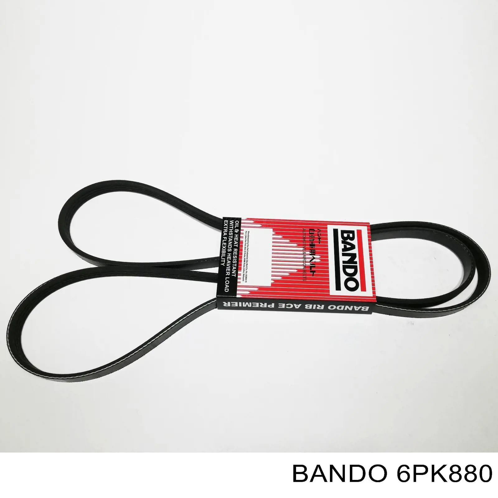 6PK880 Bando correa trapezoidal