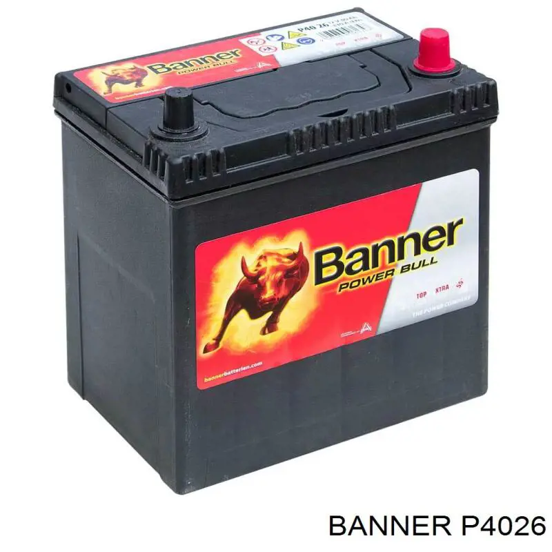 Batería de arranque Banner P4026 precio, desde 124,07 EUR
