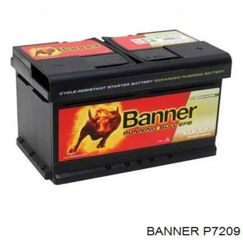 P7209 Banner Batería Start-Stop