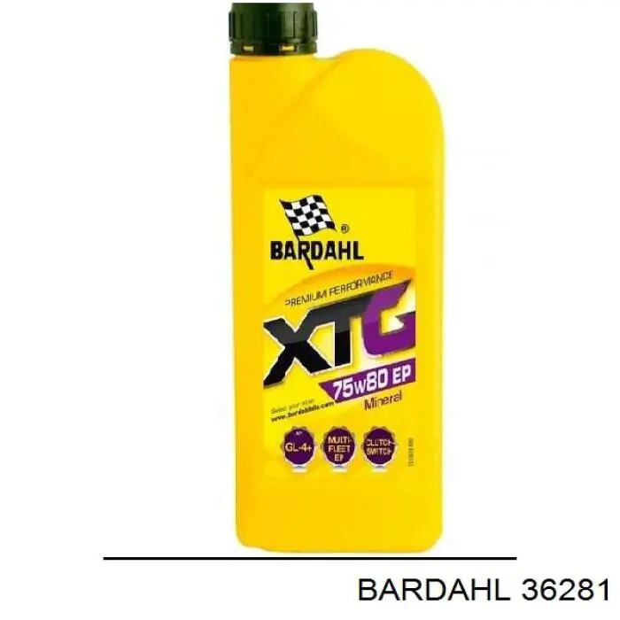 Bardahl ATF III Sintético 1 L Aceite transmisión (36281)