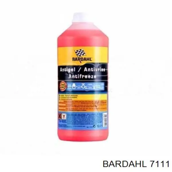 Líquido anticongelante Bardahl Universal Antifreeze -35°C 1L Amarillo (7111)