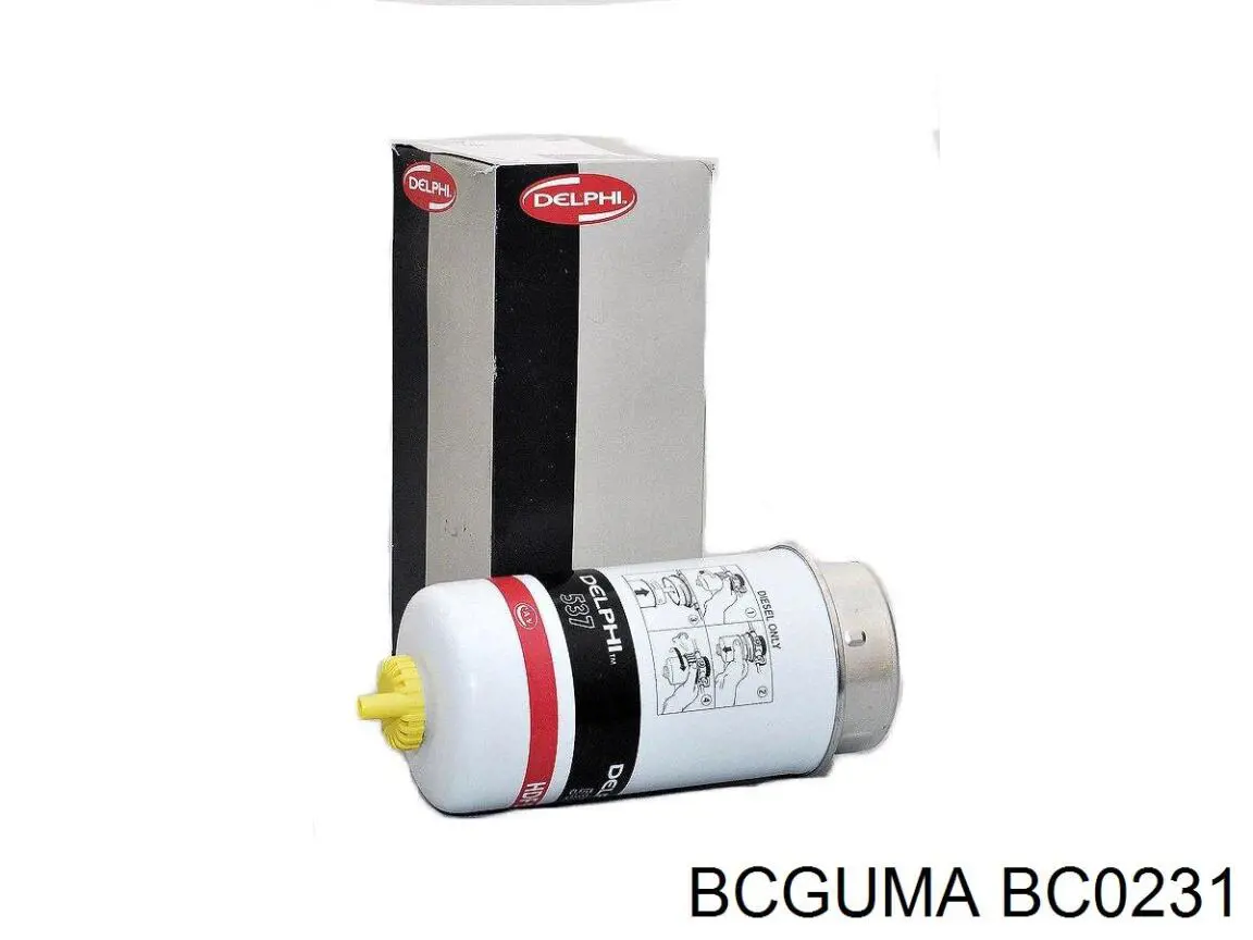 Comprar BC0231 Bcguma Aislador de resorte trasero inferior de goma